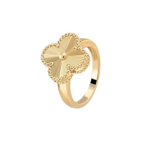 خاتم van cleef / لون ذهبي كامل 