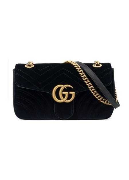 شنطة Gucci / لون اسود (شمواه) / (مختومة/ مع علبة)