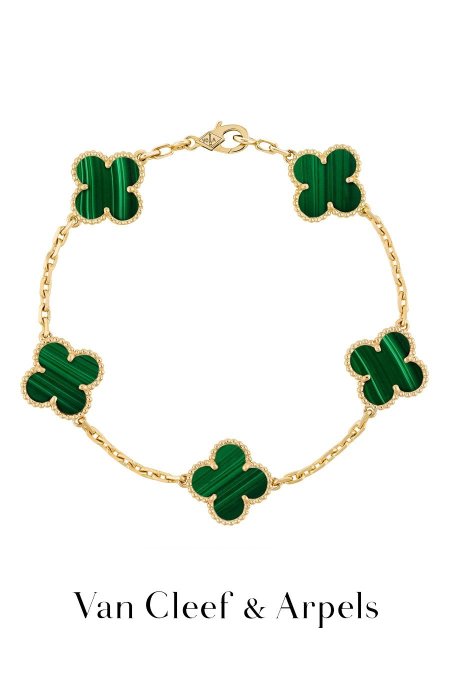 اسوارة - van cleef / لون اخضر 💚
