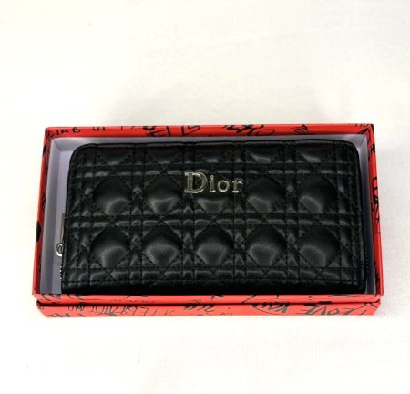 جزدان Dior (مع علبة) لون اسود 🖤
