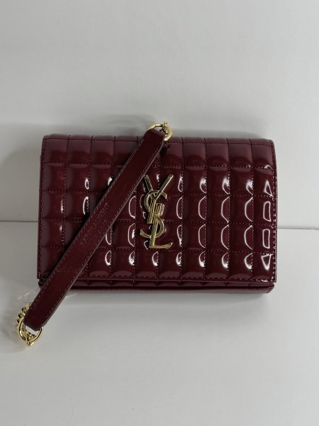 شنطة - YSL ( لون بيرجاندي) 