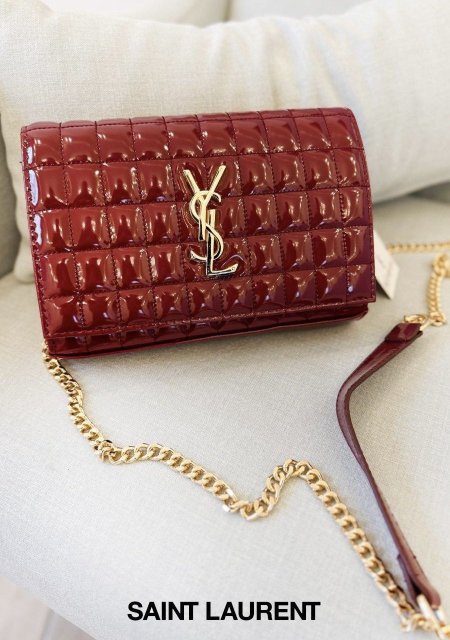 شنطة - YSL ( لون بيرجاندي)
